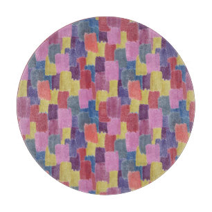 Abstrakte Wasserfarbe: nahtloser Splash-Hintergrun Schneidebrett