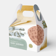 Abstrakte Wasserfarbe Tierfarbe Kinderdusche