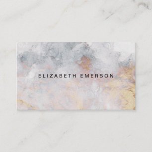 Abstrakte Wasserfarbe Visitenkarte