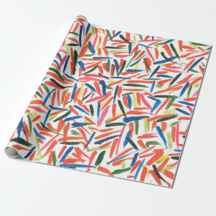 Abstrakte Wasserfarbe zeichnend Geschenkpapier