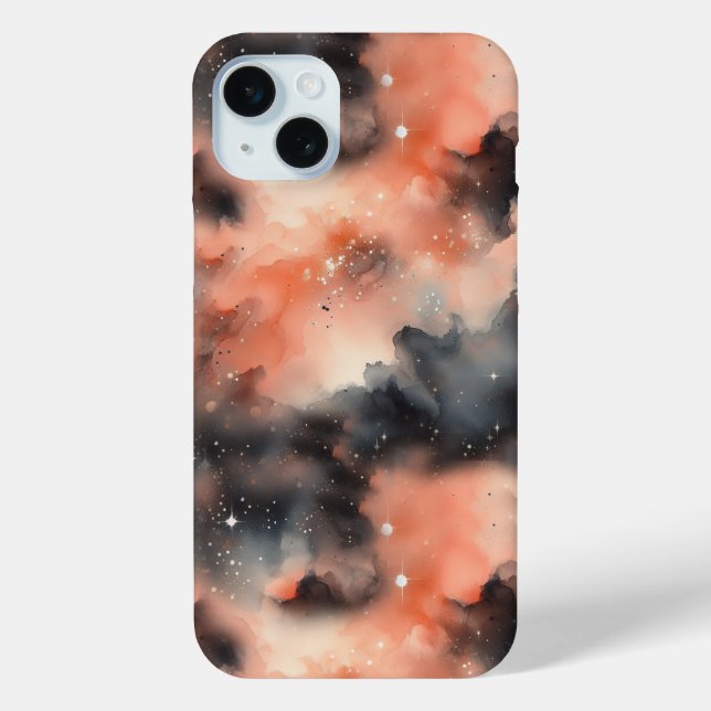Abstrakte Watercolor Celestial Symphonie Case-Mate iPhone Hülle (Rückseite)