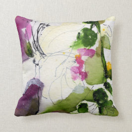 Abstrakte Watercolor Design Mix und Match-Side Kissen