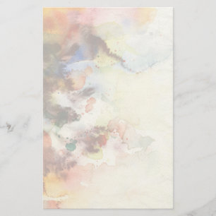 Abstrakte Watercolor Grungebeschaffenheit mit Briefpapier