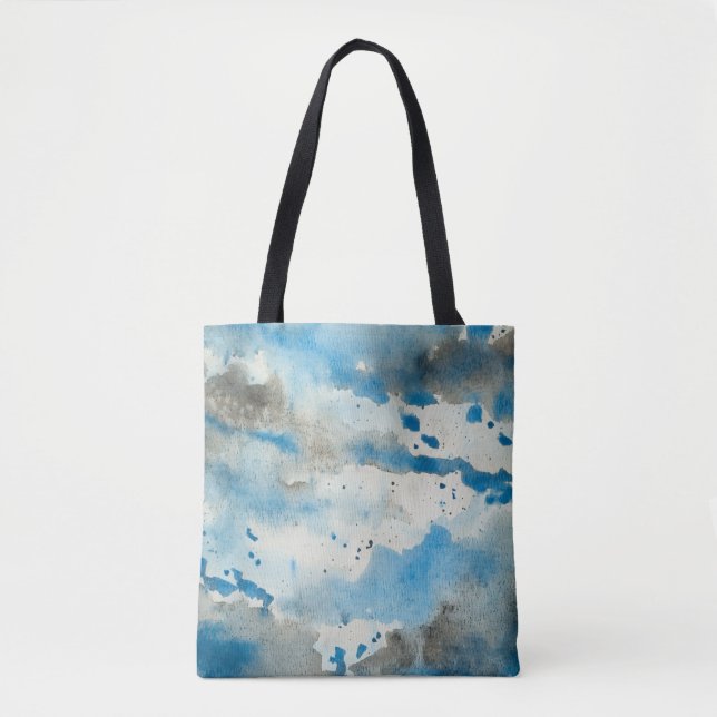 abstrakte Watercolor-Tasche (Vorderseite)