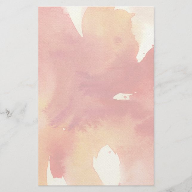 Abstrakte Watercolormalereien Briefpapier (Vorderseite)