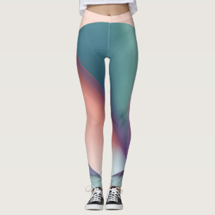 Abstrakte weiche Leggings