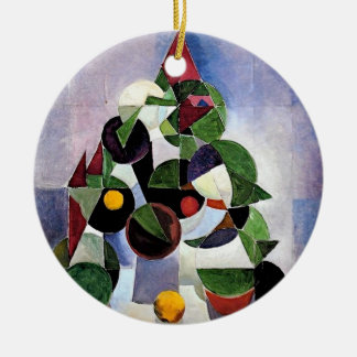 Abstrakte Weihnachtsbaumschmuck Keramik Ornament