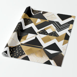 abstrakte Weihnachtsdiamanten Geschenkpapier