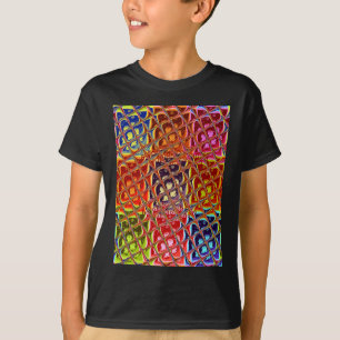 Abstrakte Weihnachtsfarben T - Shirt