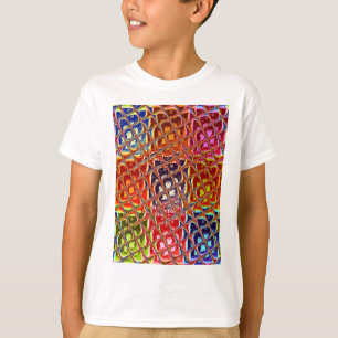 Abstrakte Weihnachtsfarben T - Shirt