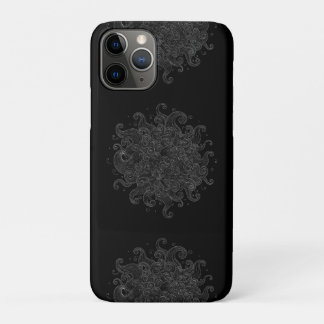 Abstrakte weiße Umrisswellen Nahtloses Handyhülle Case-Mate iPhone Hülle