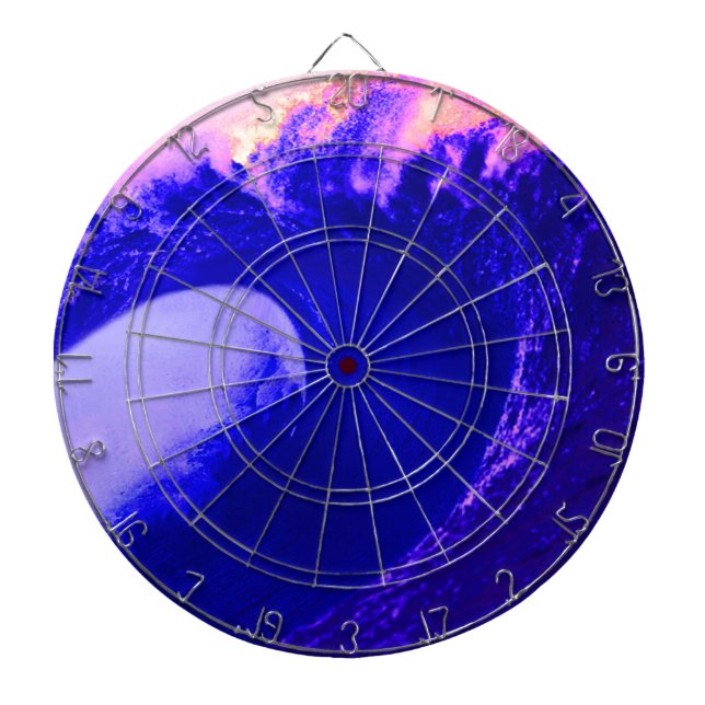 Abstrakte Welle Dartscheibe (vorne)