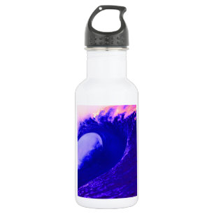 Abstrakte Welle Trinkflasche