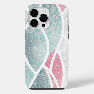 Abstrakte Wellen am Küsten/Strand iPhone 14 Pro Max Hülle