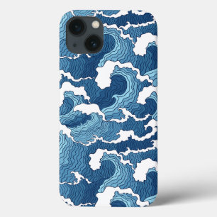 Abstrakte Wellen Case-Mate iPhone Hülle