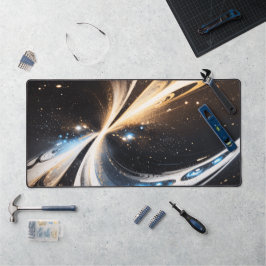 Abstrakte Welt Schreibtischunterlage