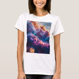 Abstrakte Weltraum-Nebel-Kunst - Farbkosmisch T-Shirt