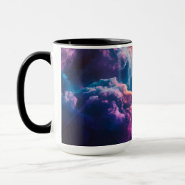 Abstrakte Weltraum-Nebel-Kunst - Farbkosmos Tasse