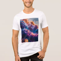Abstrakte Weltraum-Nebel-Kunst - Farbkosmos