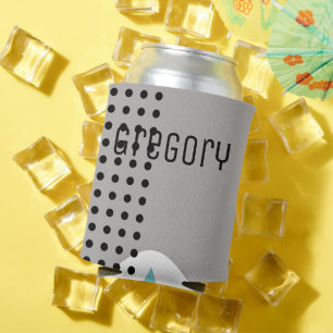 Abstrakte Wiggles Dosenkühler