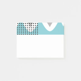 Abstrakte Wiggles Post-it Klebezettel