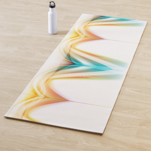 ABSTRAKTE WIRBEL 2 YOGAMATTE (Beispiel)