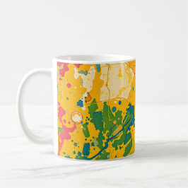 Abstrakte Wirbel Kaffeetasse