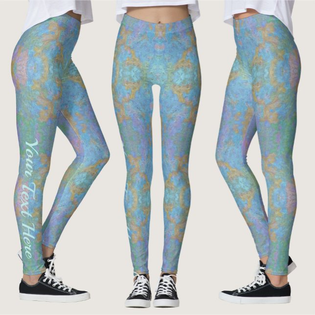 Abstrakte Wolken 2338 Leggings (Von Creator hochgeladen)