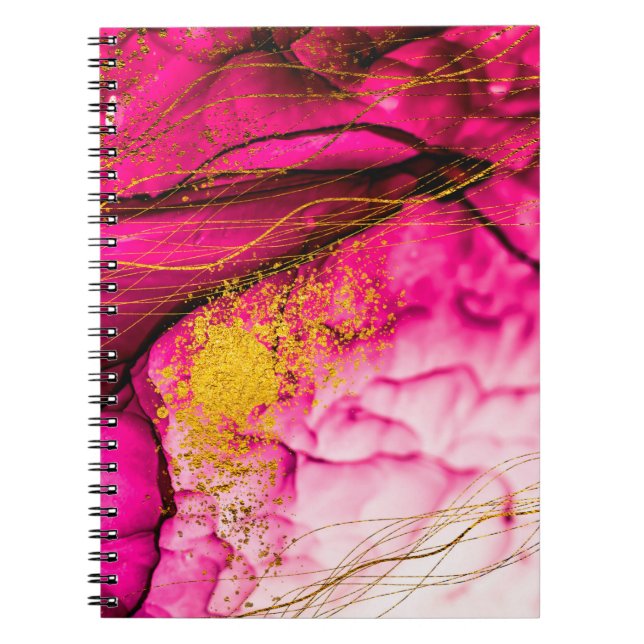 Abstrakte Wolken-ART. Transparente Kreativität. Ma Notizblock (Vorderseite)