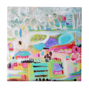 Abstrakte Wolken Fliese