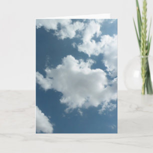 Abstrakte Wolken Himmel Fotografie Karte