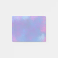 Abstrakte Wolken in Rosa Lila und Blau