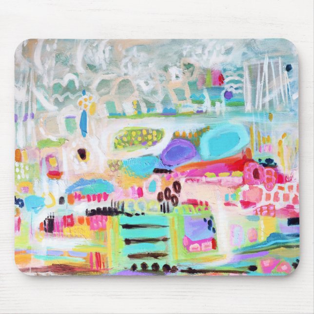 Abstrakte Wolken Mousepad (Vorne)