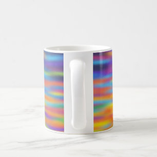 Abstrakte Wüste Sunset Sky Artwork Kaffeetasse