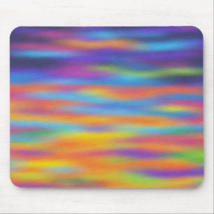 Abstrakte Wüste Sunset Sky Artwork Mousepad