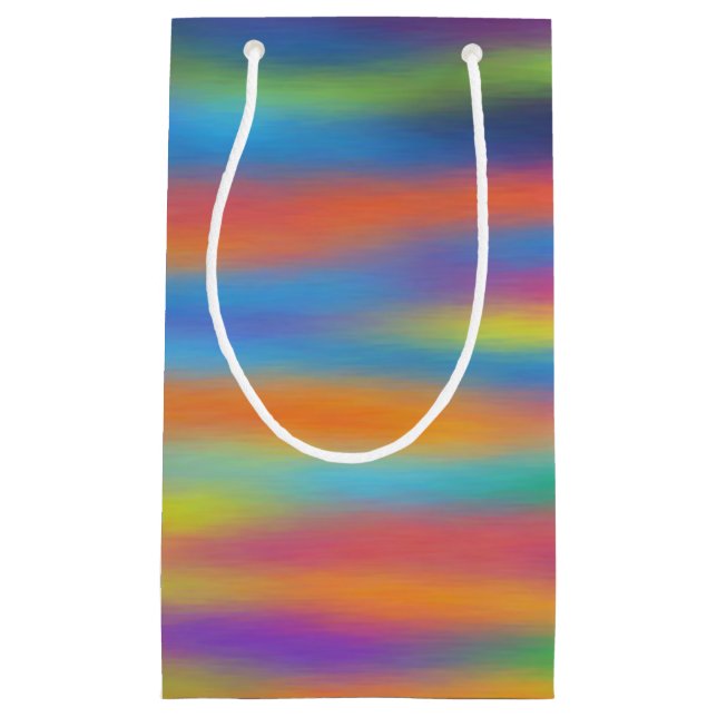 Abstrakte Wüste Sunset Sky Kleine Geschenktüte (Vorderseite)