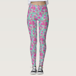 Abstrakte Yoga-Fitness-Leggings Leggings
