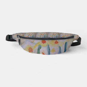 Abstrakte Zahnarztnadel Bauchtasche