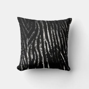 Abstrakte Zebra Print Kissen