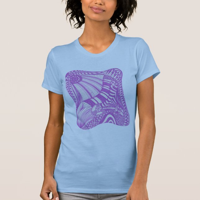 abstrakte, zeichnend T-Shirts (Vorderseite)