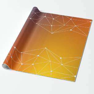 Abstrakte Zeile Geschenkpapier