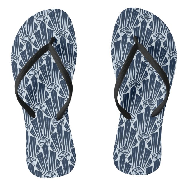 Abstrakte Zierkunst Moderne Dekoration Schmuckkuns Flip Flops (Fußbett)
