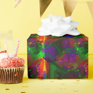 abstrakte Zusammensetzung Geschenkpapier