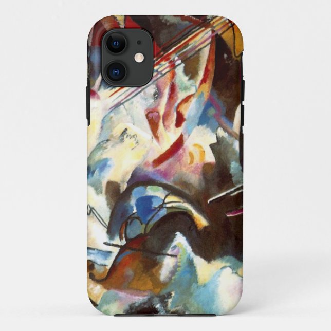 Abstrakte Zusammensetzung Kandinsky VI Case-Mate iPhone Hülle (Rückseite)