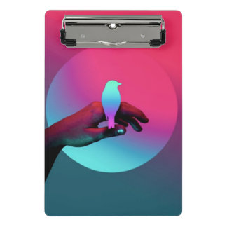 Abstrakte Zwischenablage Mini Klemmbrett