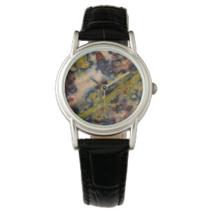 Abstrakten nahen bis zum Ocean Jasper Armbanduhr