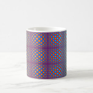 Abstrakten Plätze 2 Tasse