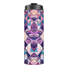 Abstrakter 3-D-Thermotumbler Thermosbecher