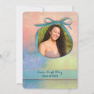 Abstrakter Abschluss Einladung