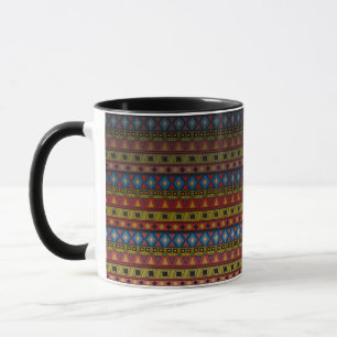 Abstrakter afrikanischer Seevolk Tasse